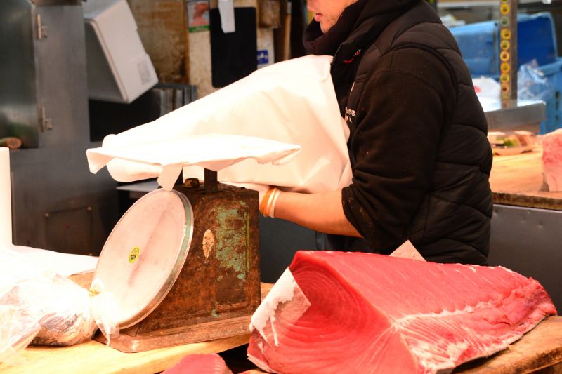 chợ cá Tsukiji Tokyo chợ cá Tsukiji Tokyo